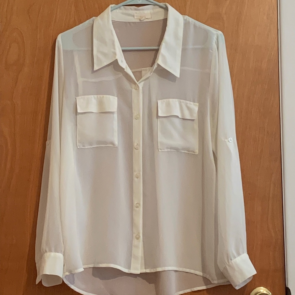 Long sleeve blouse